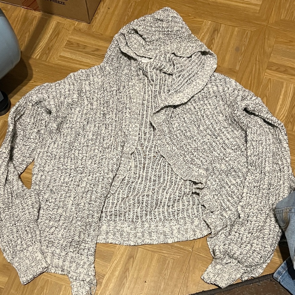 Maurices Gray Knit Women's Cardigan